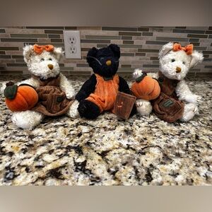 Boyd’s Bears: 2 of Felina B. Catterwall & 1 of Sabrina P. Catterwall.